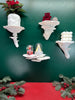 Christmas Wandregal Geschenk-Set + GRATIS Blumentopf