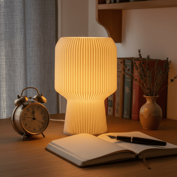 Liora Tischlampe – Organische Designer - Leuchte E14 in 2 Größen | Boho & Skandi | Roomberry - Roomberry